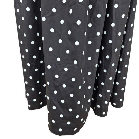 NWT Klesis Retro Style Polka Swing Dress Maxi Dress Sundress Sz M - Picture 3 of 13
